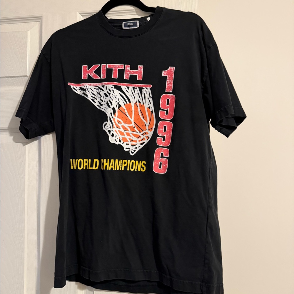 Kith Classic Black Crewneck Tee
